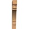 Ekena Millwork Merced Block Smooth Bracket, Western Red Cedar, 5 1/2"W x 38"D x 38"H BKT06X38X38MRC05SWR - alternate 3